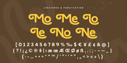 Monga Font Poster 13