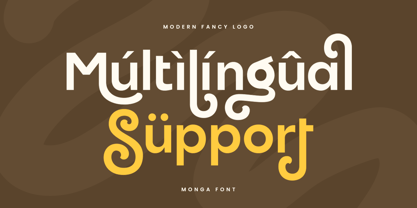 Monga Font Poster 12
