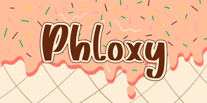 Phloxy Font Poster 1