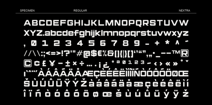 Nextra Font Poster 3