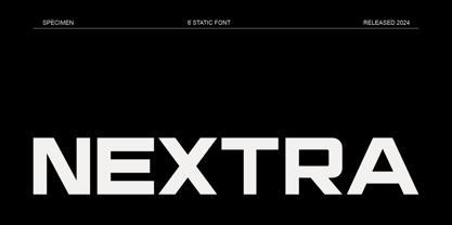 Nextra Font Poster 1