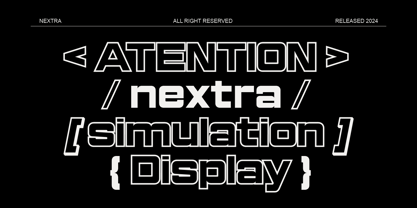 Nextra Font Poster 8