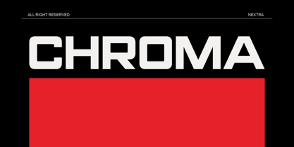 Nextra Font Poster 4