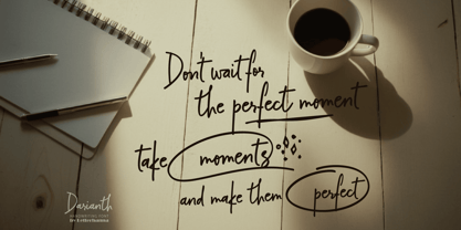 Darianth Font Poster 11