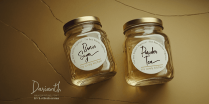 Darianth Font Poster 12