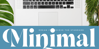 Blush Angeles Font Poster 3