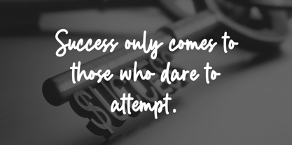 Hashing Font Poster 12