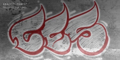 Defase Graffiti Font Poster 5
