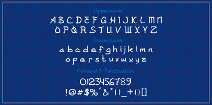 Al Barakah Karim Font Poster 8