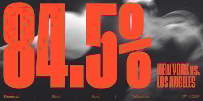Shamgod Font Poster 3