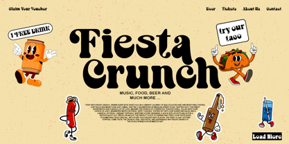 Cendolia Font Poster 4