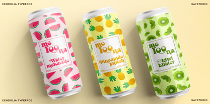 Cendolia Font Poster 7