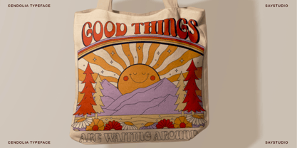 Cendolia Font Poster 6