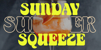 Cendolia Font Poster 11