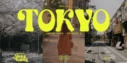 Cendolia Font Poster 2