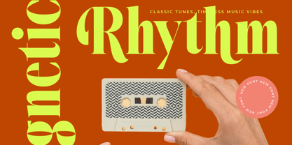 Melocity Font Poster 11