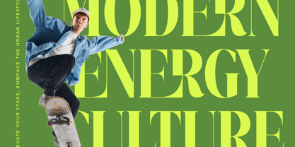 Melocity Font Poster 4