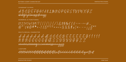 Buttercy Font Poster 15