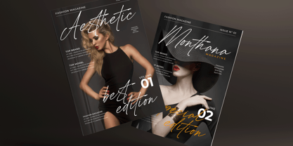 Batherga Font Poster 2