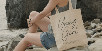 Batherga Font Poster 7