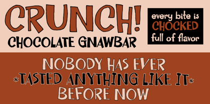 Delbert Logjam Font Poster 4