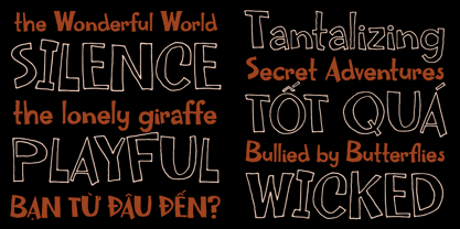 Delbert Logjam Font Poster 5