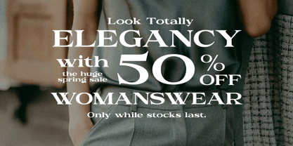 Benira Font Poster 4