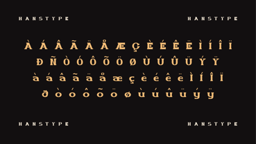 Vyntary Font Poster 4
