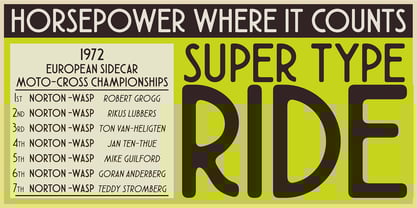 Atlantic Press Pro Font Poster 3