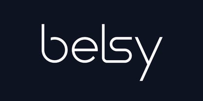 Belsy Font Poster 1