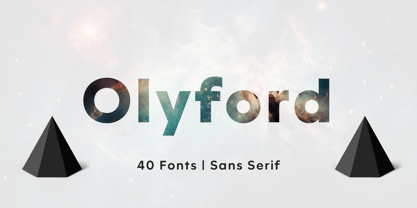 Olyford Font Poster 1