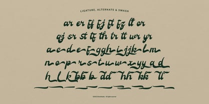 Tifaland Font Poster 12
