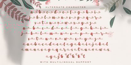 Arthur Taniya Font Poster 8