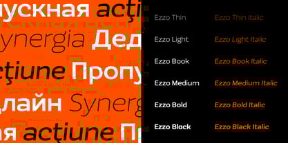 Ezzo Font Poster 3