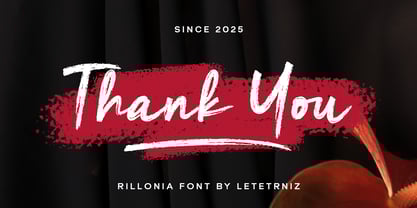 Rillonia Font Poster 8