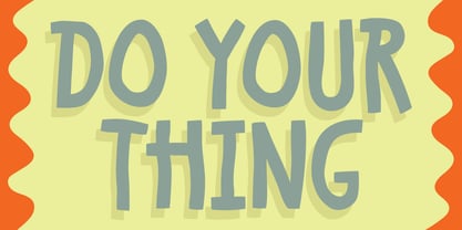 Extra Chill Font Poster 11