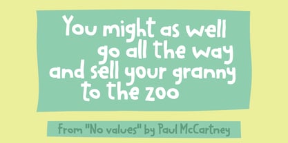 Extra Chill Font Poster 7