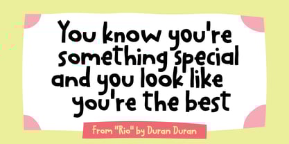 Extra Chill Font Poster 2