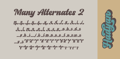Hadyan Font Poster 9