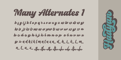 Hadyan Font Poster 8