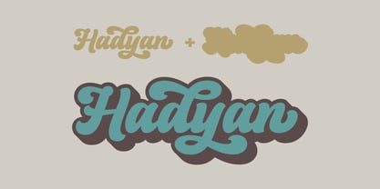 Hadyan Font Poster 6