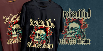 Modirgan Font Poster 8