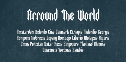 Modirgan Font Poster 7