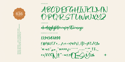 Dedicate Font Poster 14