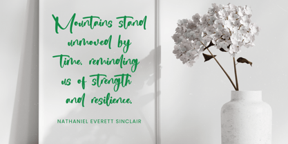 Dedicate Font Poster 9