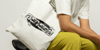 Aestero Stamp Font Poster 3