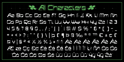 Aestero Stamp Font Poster 6