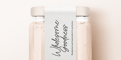 Allistion Font Poster 6