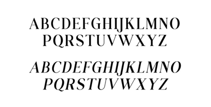 Moderna Serif Font Poster 7