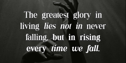 Moderna Serif Font Poster 2